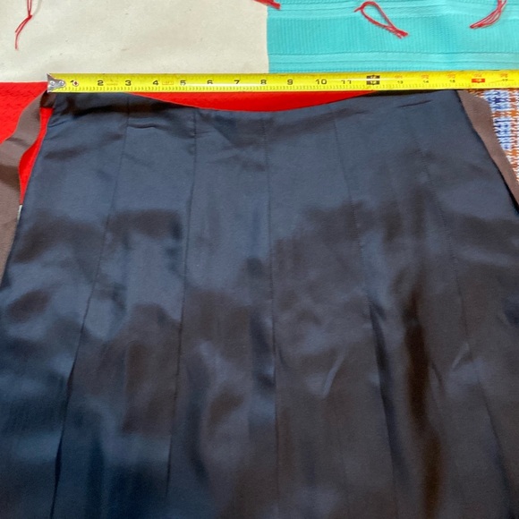 Color Block Silk Skirt By GAP Brand. - Picture 10 of 16